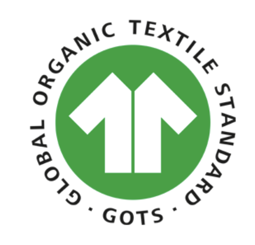 GOTS Certified - Global Organic Textile Standard certification badge